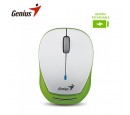 MOUSE GENIUS MICRO TRAVELER 9000R WIRELESS WHITE/GREEN (31030020402)